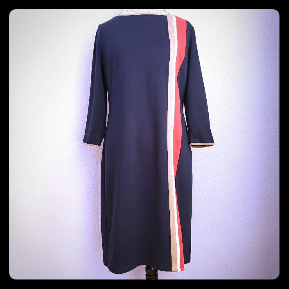 Ann Taylor Retro-Stripe Shift Dress
